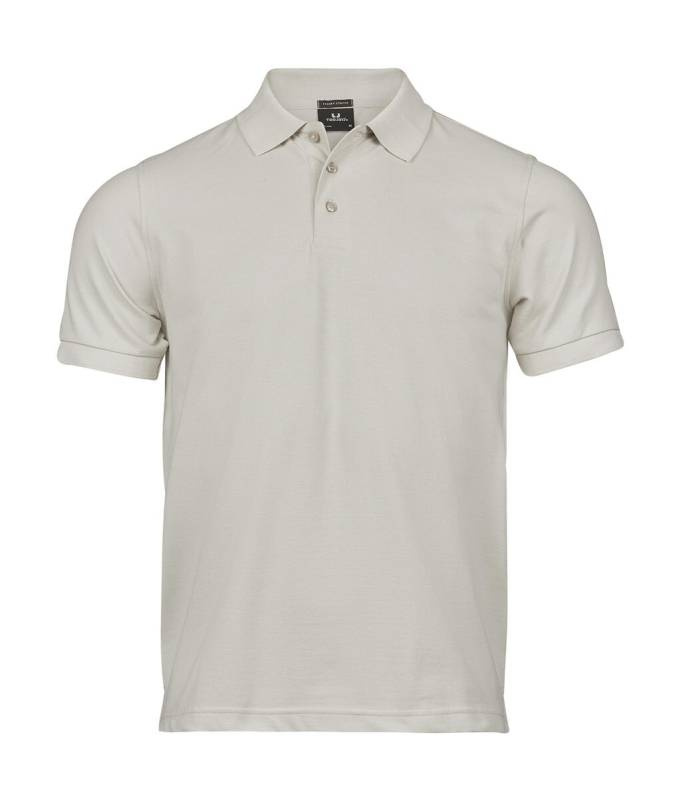 Luxury Stretch Polo, Cement – Tee Jays (1)