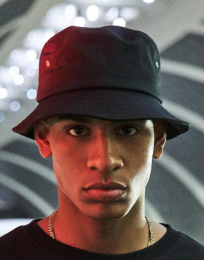 Nylon Bucket Hat, black – Flexfit (3)