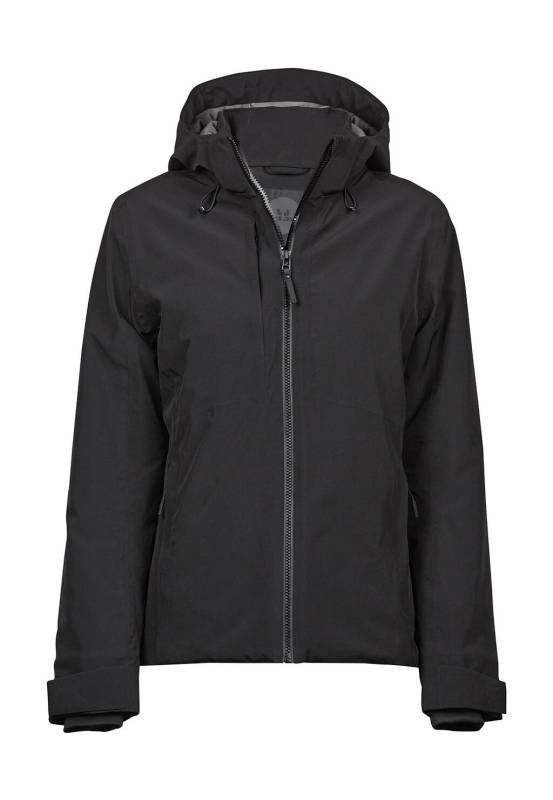 Womens's All Weather Winter Jacket, black – Tee Jays (1)