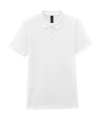 Softstyle Women's Pique Polo, white