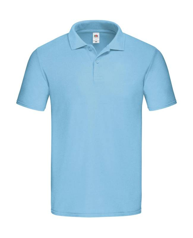 Original Polo, sky blue – Fruit of the Loom (1)