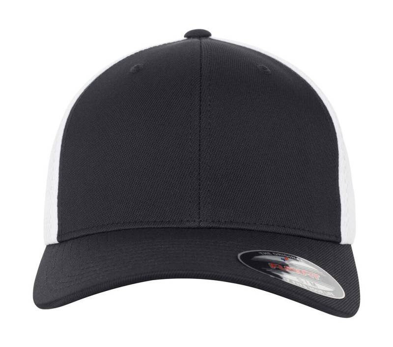 Flexfit Ultrafibre/Airmesh 2-Tone, black/white – Flexfit (1)