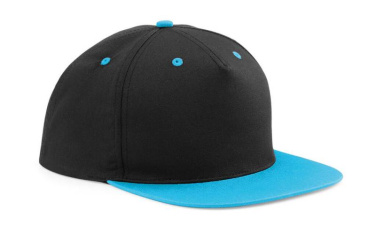 5 Panel Contrast Snapback, black/grey – Beechfield (4)