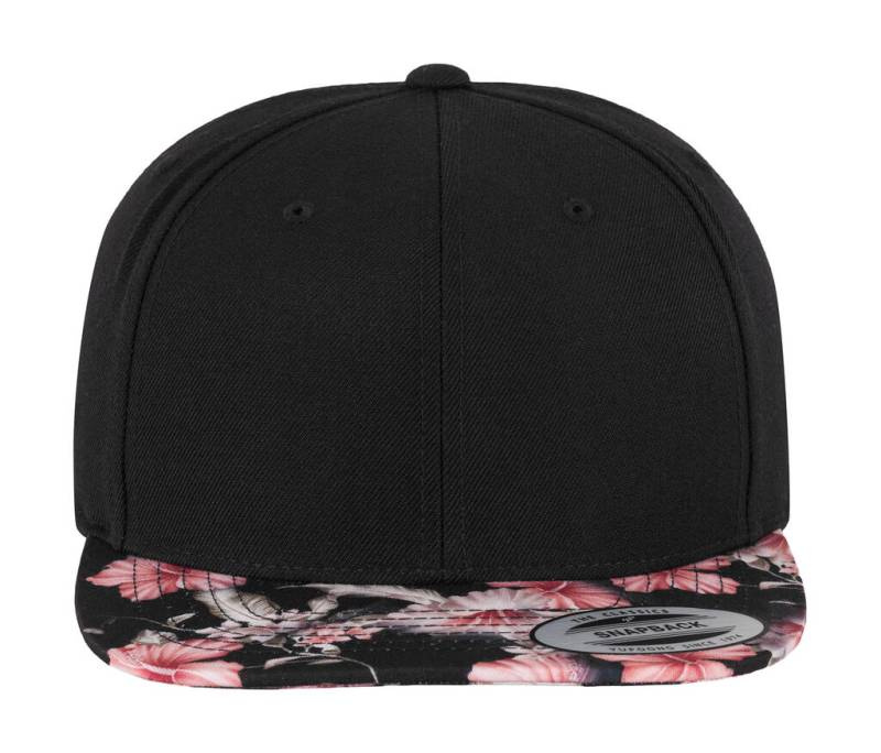 Floral Snapback, red – Flexfit (1)