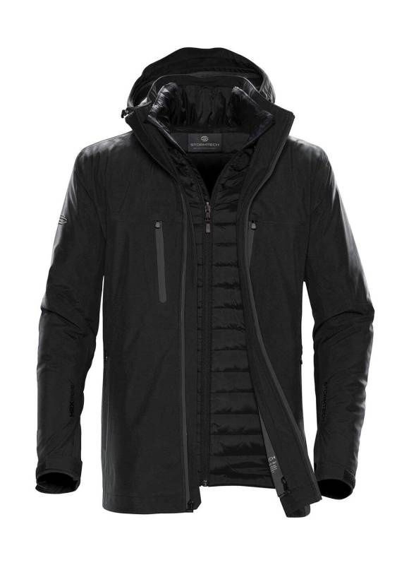 Men's Matrix System Jacket, Black/Carbon – Stormtech (1)