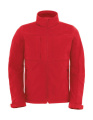 Hooded Softshell/men, red