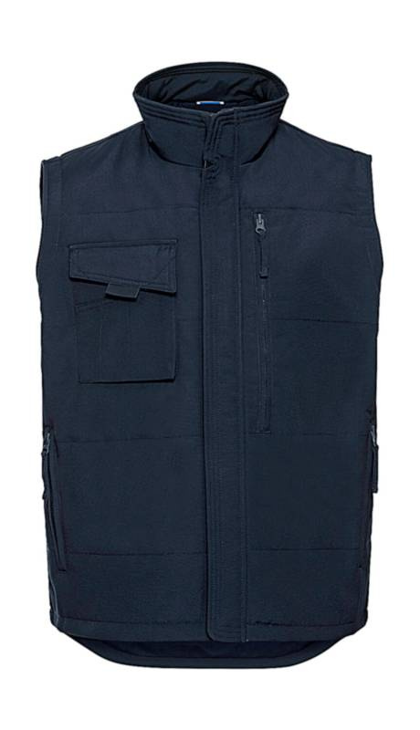 Heavy Duty Workwear Gilet, French navy – Russell Athletic (1)