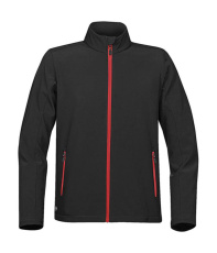 Orbiter Softshell Jacket, Black/Bright Red