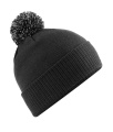 Snowstar Beanie, Black/Graphite Grey