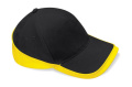 Teamwear Competition Cap, black/yellow