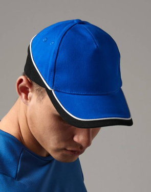 Teamwear Competition Cap, Black/Graphite Grey/White – Beechfield (2)