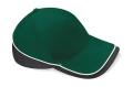 Teamwear Competition Cap, bottle green/black/white