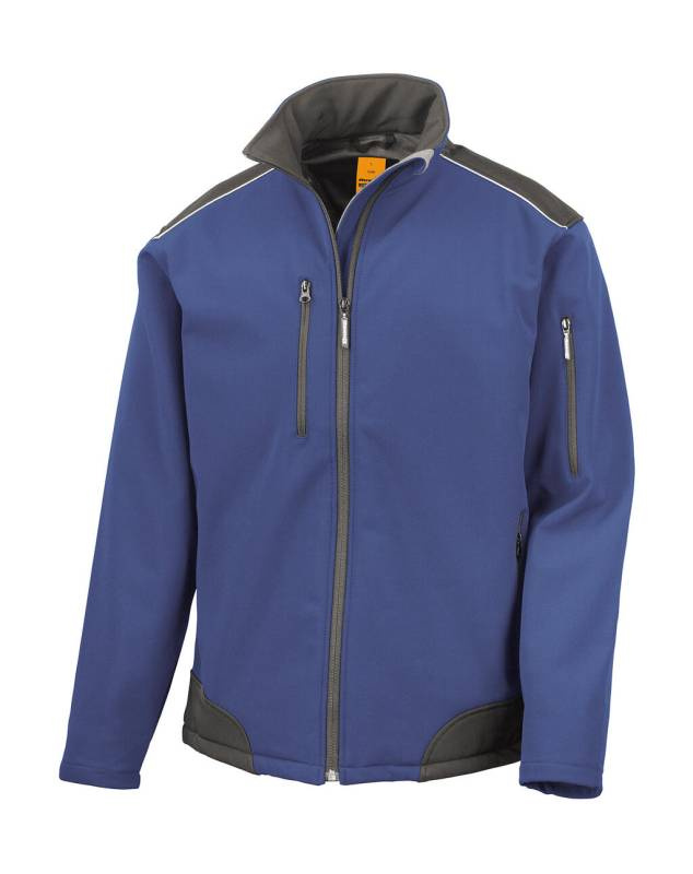 Ripstop Softshell Work Jacket, royal blue/black – Result Work-Guard (1)