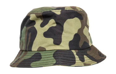 Camo Bucket Hat, Green Camo – Flexfit (2)