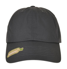 Recycled Polyester Dad Cap, Light Charcoal