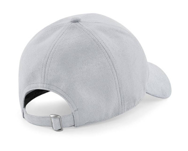 Faux Suede 6 Panel Cap, black – Beechfield (4)