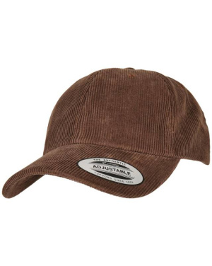 Low Profile Corduroy Dad Cap, Toffee – Flexfit (4)