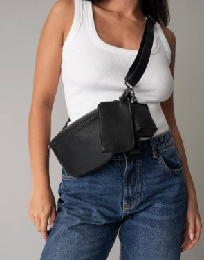 Boutique Pouch Wristlet, black/black – Bagbase (4)