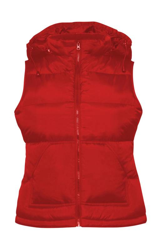Zen+/women Bodywarmer, red – B&C Outerwear (1)