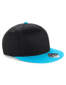 Youth Size Snapback, Black/Surf Blue