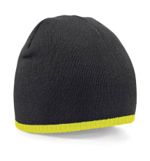 Two-Tone Beanie Knitted Hat