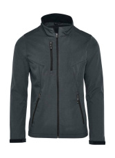 Signature Tagless Softshell Jacket Men, charcoal