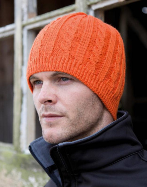 Mariner Knitted Hat, grey/black – Result Winter Essentials (3)