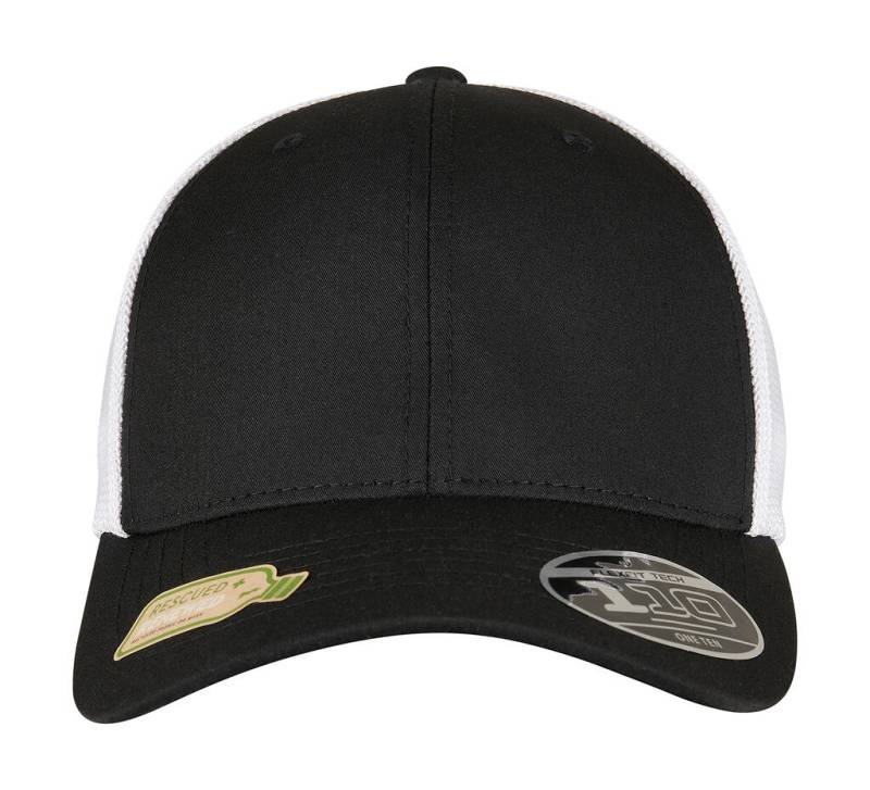 110 Recycled Cap 2-Tone, black/white – Flexfit (1)