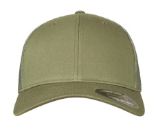 Mesh Cotton Twill Trucker Cap, Buck