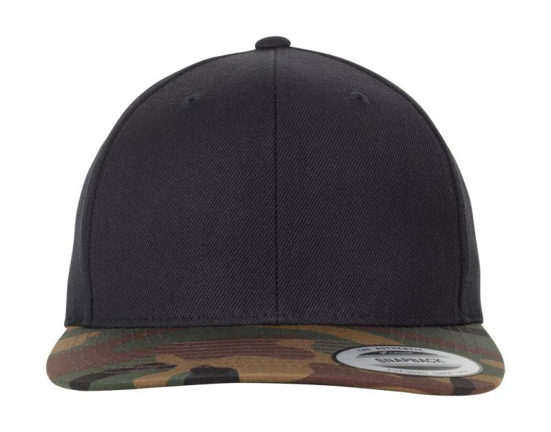 Classic Snapback 2-Tone Camo, Black/Green Camo – Flexfit (1)