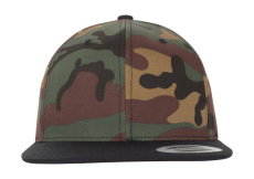 Classic Snapback 2-Tone Camo, Green Camo/Black