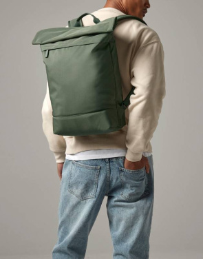 Simplicity Roll-Top Backpack, Beige – Bagbase (3)
