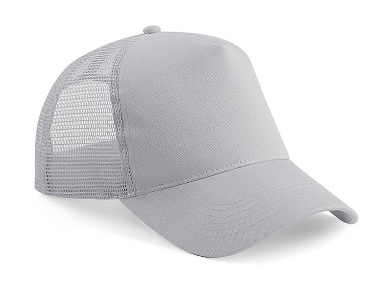 Snapback Trucker, light grey/light grey – Beechfield (1)