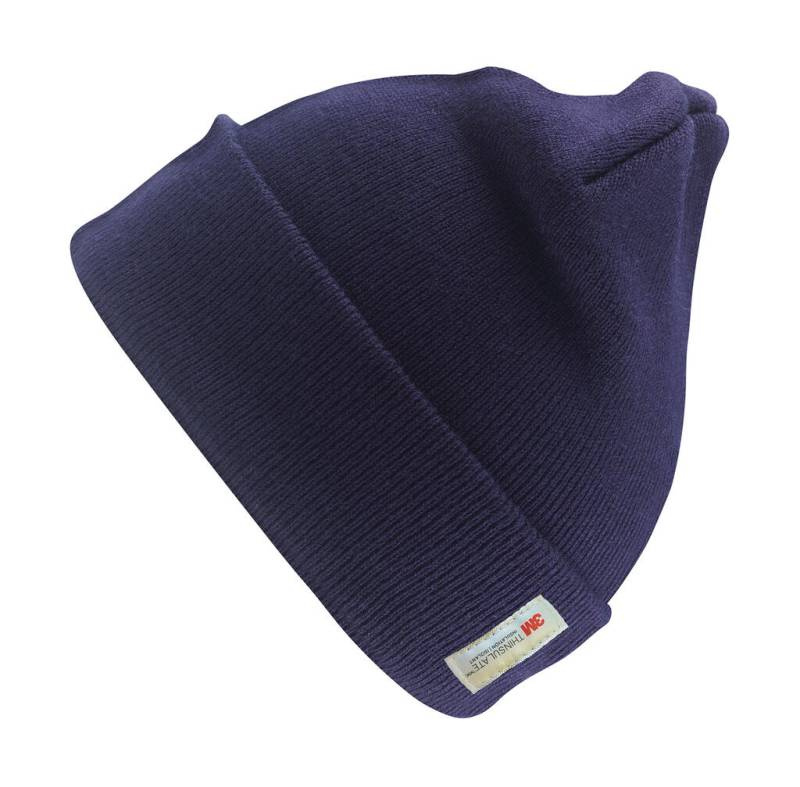 Heavyweight Thinsulate™ Woolly Ski Hat, navy – Result Winter Essentials (1)