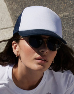 Vintage Snapback Trucker, black/white – Beechfield (2)