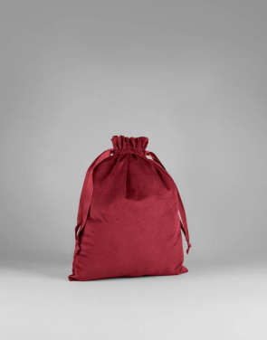 Velvet Gift Bag, Ruby Red – Bagbase (4)