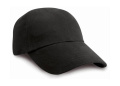 Low Profile Brushed Cotton Cap, black