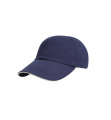 Low Profile Brushed Cotton Cap, navy/white