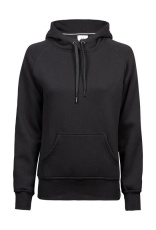 Ladies Hooded Sweat, black