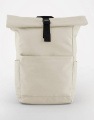 Premium Recycled Roll Top Backpack, Natural Stone
