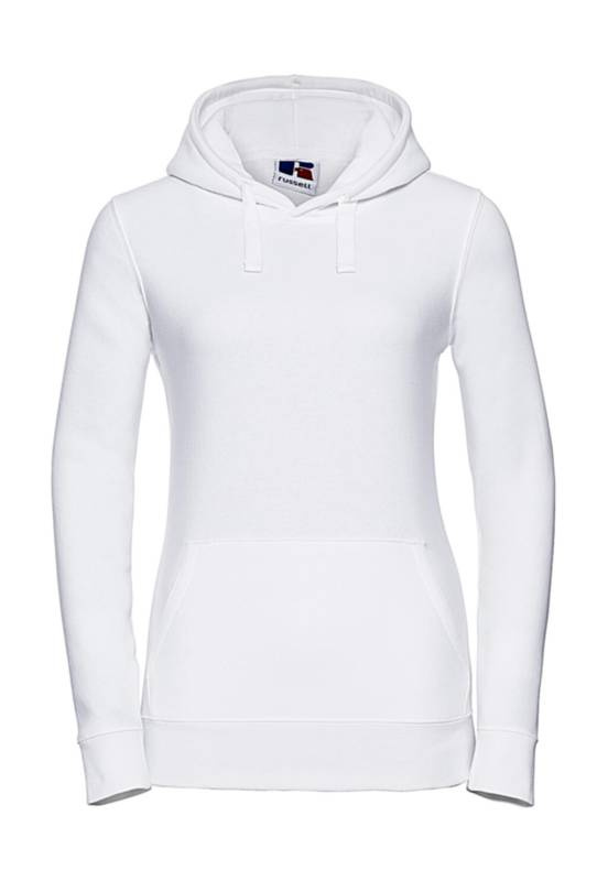 Ladies' Authentic Hooded Sweat, white – Russell Athletic (1)