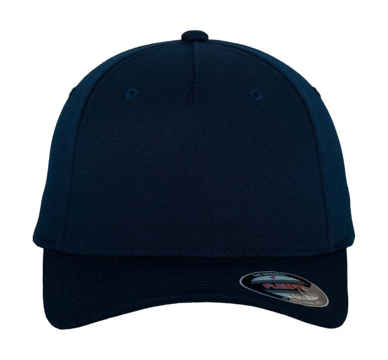 Fitted Baseball Cap, navy – Flexfit (1)