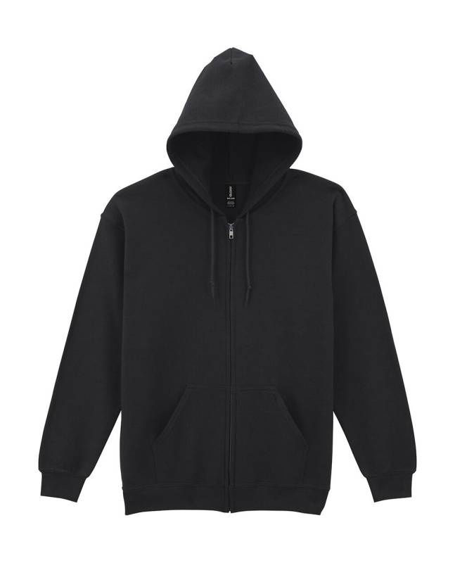 Heavy Blend Adult Full Zip Hooded Sweat, black – Gildan (1)