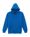 Heavy Blend Adult Full Zip Hooded Sweat, royal blue, Royal