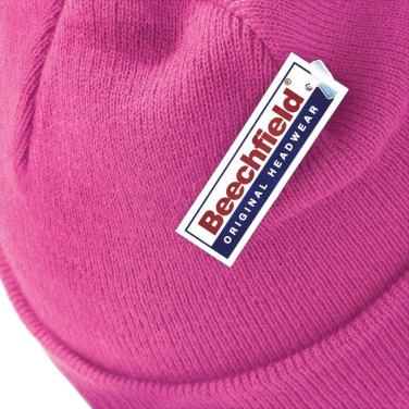 Junior Original Cuffed Beanie, fuchsia – Beechfield (3)