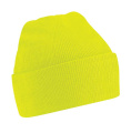 Junior Original Cuffed Beanie, Fluorescent Yellow