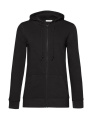 Inspire Zipped Hood /women, Black Pure