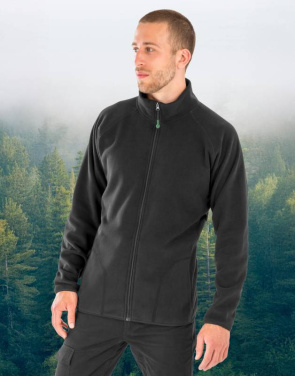 Recycled Microfleece Jacket, navy – Result Recycled (2)