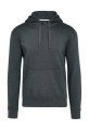 Signature Tagless Hooded Sweatshirt Unisex, charcoal
