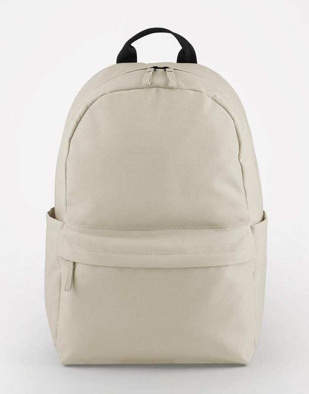 Premium Recycled Backpack, Natural Stone – Bagbase (1)